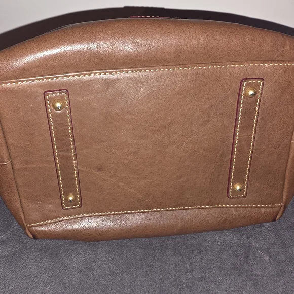 Dooney & Bourke Florentine Leather Buckley Bag – Chocolate Brown (Like New) - Picture 6 of 6